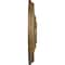 Ekena Millwork Edinburgh Ceiling Medallion (Canopies up to 5 1/8"), 18 1/8"OD x 3 1/2"ID x 2 3/4"P, Rubbed Bronze CM18ED1RZS - alternate 3